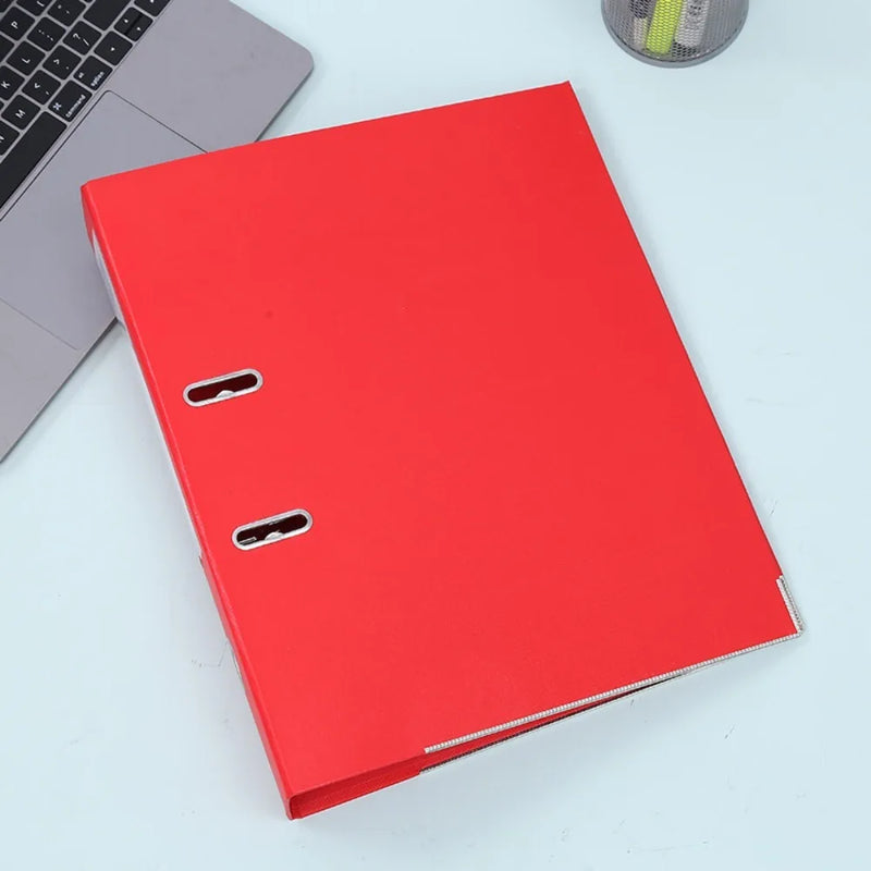 2 Ring Lever Arch File Portable High Capacity Folder Two Hole Binder Plastic Lever Arch A4 Binder Folders Office Supplies