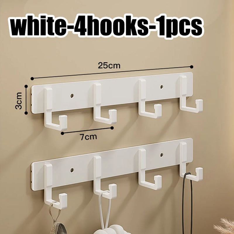 Kitchen Space Aluminum Punch - Free Hooks Are Easy to Install Utensils Storage Bathroom Bathrobe Towel - View 20 | SAMAG