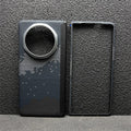 Suitable for Honor Magic V5 Mobile Phone Case, Thin Kevlar Aramid Fiber Magic V5 Carbon Fiber Protective Case, Center Shaft Full-Coverage