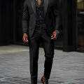 2 - Piece Men's Suit Suitable For Wedding Business Single Button Jackets And Pants Sets, Slim Fit - View 14 | SAMAG