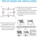 Waterproof Sun Shade Sail Canopy Rectangle UV Block | SAMAG