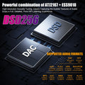 2026 New Retro Piano Key HiFi MP3 Player DSD256 Lossless Music ESS9018 DAC Bluetooth 5.3 Audiophile Student Outdoor Travel