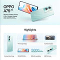 2026 New OPPO A79 Global Version 8+256GB 6.67" Large Screen 5100mAh Big Battery Dual SIM 5G Mobile Phone