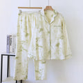 New Large Size Pajamas Women Cotton Crepe Home Service | SAMAG