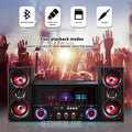 4 Inch Desktop Computer TV Bluetooth Speaker 2.1 Karaoke Home Computer Speaker Home KTV Music Center System Audio Set