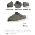 Women Clogs Slip on Mules Suede Platform Ladies Slippers Non Slip Outdoor House Shoes Warm Winter Footwear Ladies Slippers