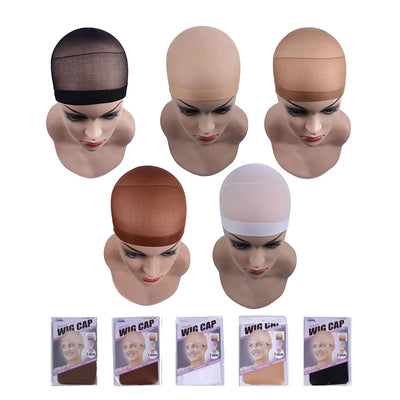 / Pack Wig Caps Hair NetS Weave Hairnets Stretch Mesh | SAMAG