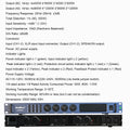 SenMicre LED450 4X450W 8Ohm Professional Digital Power Amplifier 4 Channel Sound Amplifier DJ Subwoofer AMP 4X1200W 4Ohm Class D