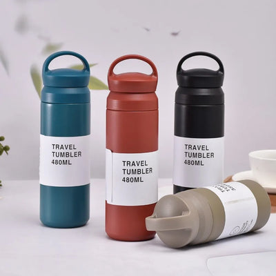Travel Tumbler Thermos Mug 500ML Stainless Steel Double | SAMAG