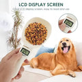 Household pet electronic measuring spoon scale 800g handle spoon scale nutrition scale mini complementary dog food feeding scale