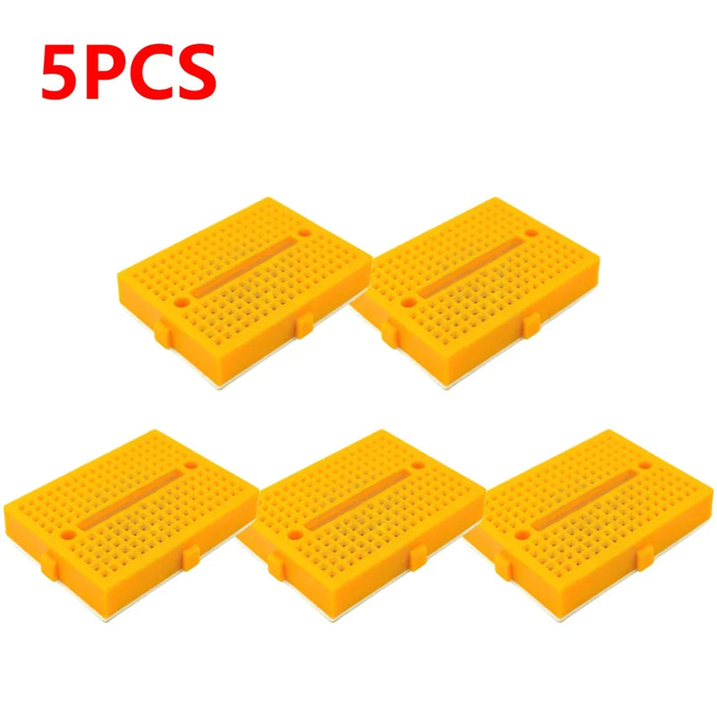 1-10PCS SYB-170 Mini Solderless Prototype Breadboard 170 Holes Breadboard Prototype Board 35x47mm for Small DIY Kits