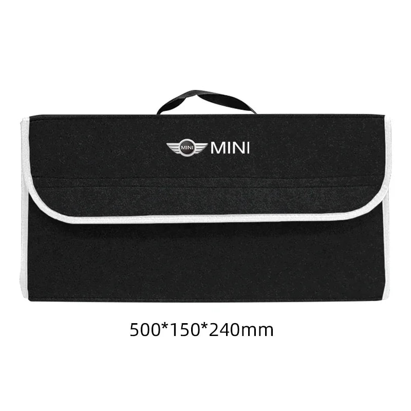 Car Trunk Storage Bag Organizer Sundries Stowing Tidying Box For MINI Cooper JCW WORKS R55 R56 F55 F56 R57 R58 R59 R60 R50