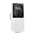 Bluetooth-compatible Mp3 Music Player Lossless Portable Fm Radio External Ultra-thin Student Sports Walkman Mp3 Player Recorder