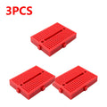 1-10PCS SYB-170 Mini Solderless Prototype Breadboard 170 Holes Breadboard Prototype Board 35x47mm for Small DIY Kits
