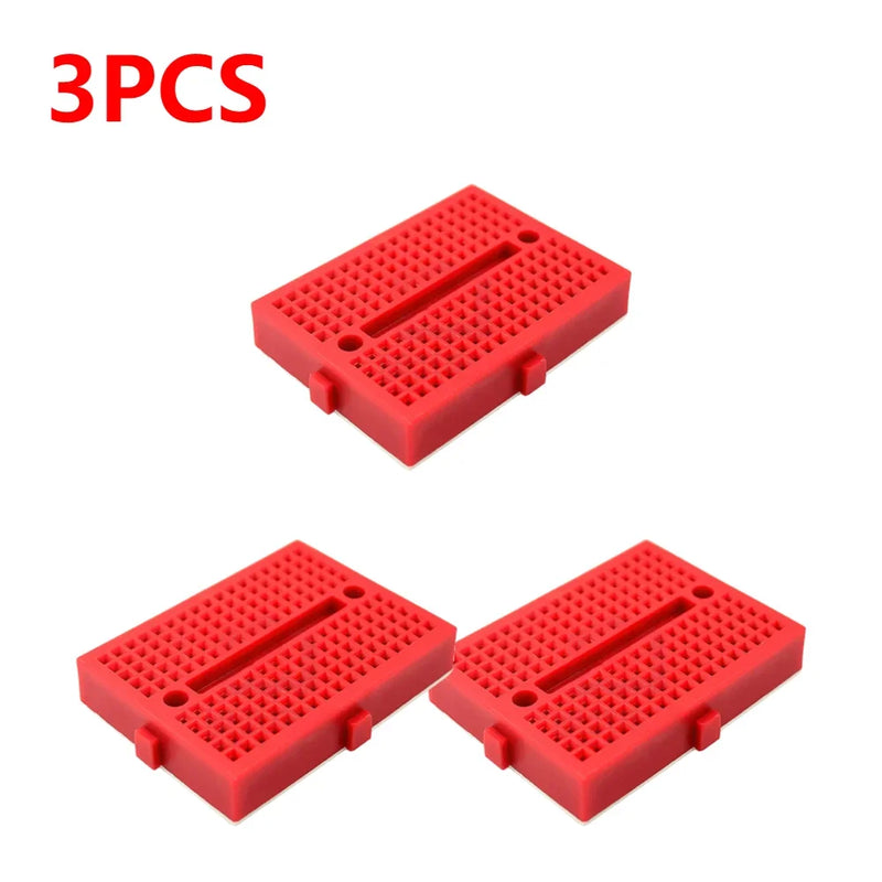 1-10PCS SYB-170 Mini Solderless Prototype Breadboard 170 Holes Breadboard Prototype Board 35x47mm for Small DIY Kits