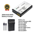 GARMIN P11P15-04-N02 361-00053-00 Handheld GPS Battery For Montana 680t 650t 610t 600t VIRB Elite Alpha 100 200i 300 Atemos 100