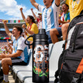 18oz Football Thermos Water Bottle Stainless Steel Insulated Cup Keeps Cold and Heat Thermal Mug Travel Vacuum Flasks