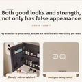 Minimalist Modern Arc-shaped Smart Bathroom Mirror Cabinets Home Furniture Wall-mounted Bathroom Mirror Cabinet with Lighting b