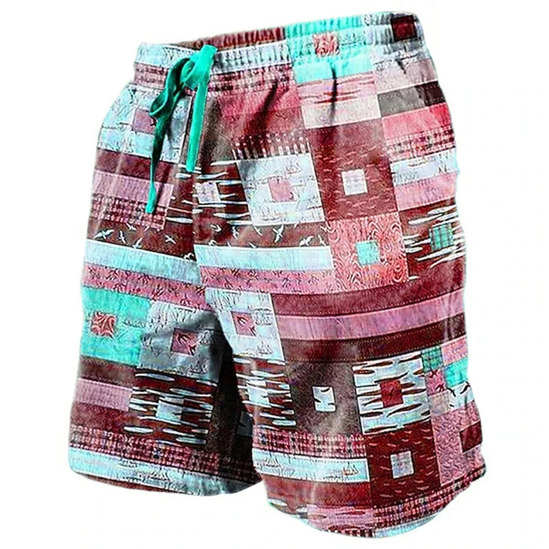 Ethnic Totem 3D Printed Men's Beach Pants Summer | SAMAG