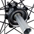 700C Gravel Road Bike Wheelset straight 24H Rim Depth 30mm Disc Brake 6 Pawl Hub Body HG XD MS Driver 8-12s QR And Thru Axle1215
