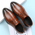 Summer Autumn Dress Shoes for Men Hallow Breathable Lace Designer Leather Shoes Male Fashion Business Casual Elegant Shoe Man