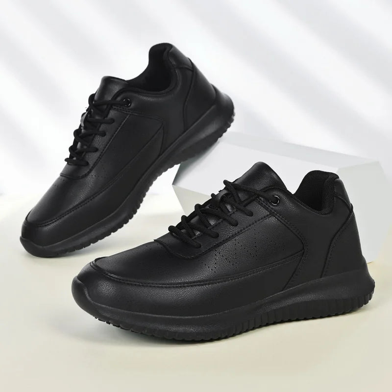 Chef shoes four season light non-slip oil-proof waterproof plus size men's kitchen work shoes fashion casual garden men's shoes