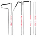 Automotive Repair Tool Kit, Long-Reach Tools, Emergency Tools, Manual Tools, Portable Automotive Tool Set with Carry Bag for Car