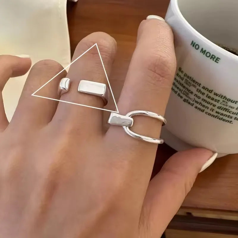 VENTFILLE 925 Sterling Silver Bow Tie Open Finger Ring For Women Gift Cute Design Fashion Jewelry Gift Wholesale