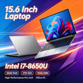 i7 8650U Intel 15.6 Inch Laptop 32GB RAM 2TB SSD 1TB SSD 1920x1080 Gamer Notebook Office PC Pro High Performance Unit