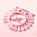 Kids Shower Bathing Cap Bath Safe Protect Shampoo Adjustable Soft Cap Protection Eye For Baby Wash Hair Shield Bathing Hat
