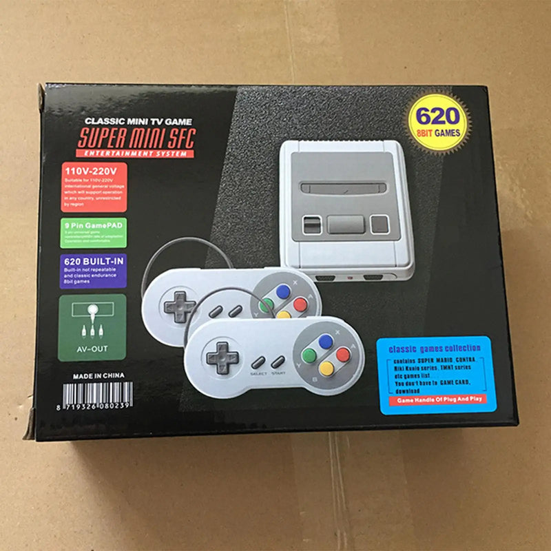 Handheld Video Game Console Classic Mini Portable Console with 620 Built in Games for Home Entertainment