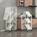 Tool - Free Foldable Microwave Storage Shelving, Removable Multi - Layer Kitchen Organizer Rack for Counter | SAMAG