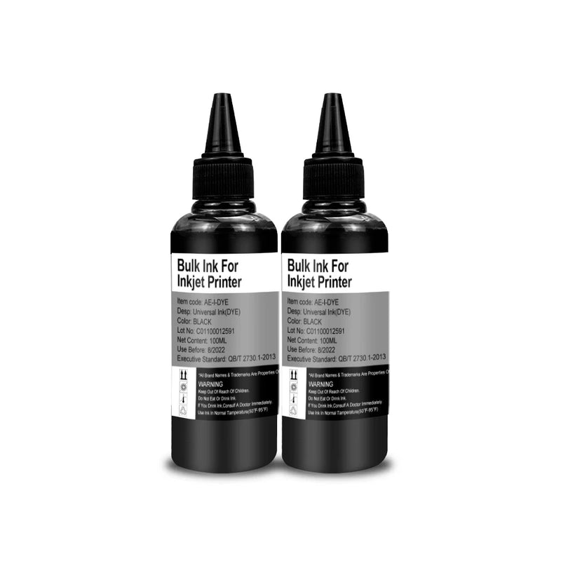 Printer Refill Dye Ink Kit for HP 305 303 302 Ink Cartridges CISS Compatible for HP Canon Epson OfficeJet Deskjet Printers