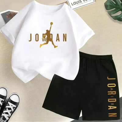 Summer Short Sleeve Children's Pattern Printed Sports | SAMAG
