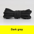 Oval Sneakers Shoe Laces Semicircle Sports Shoelaces Classic Round Shoelace Adult Unisex Woven Casual Boots Laces Shoestrings