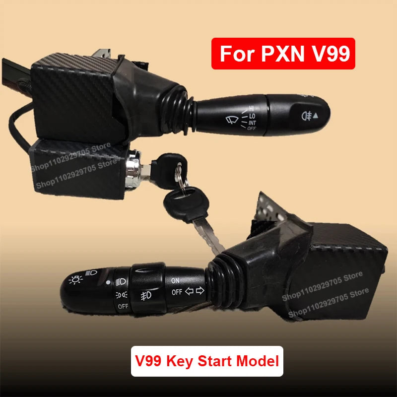 Simulator Racing Game Steering Wheel Key Start Turn Signal Wiper Adapter For PXN V10 V99 For ETS2
