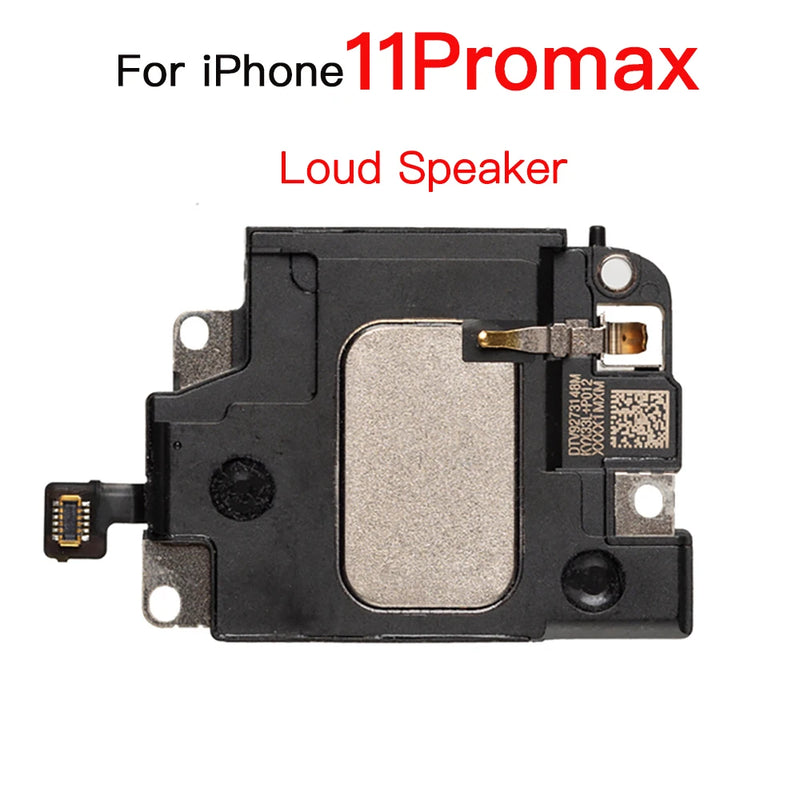 Front Ear Speaker With Flex Cable For iPhone X XR XS 11 Pro Max Top With Bottom Loud Speaker Replacement