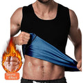 Men Sweat Sauna Vest Waist Trainer Weight Loss Slimming Body Shaper Heat Trapping Tank Top Shapewear Corset Shirt Hot Fat Burner