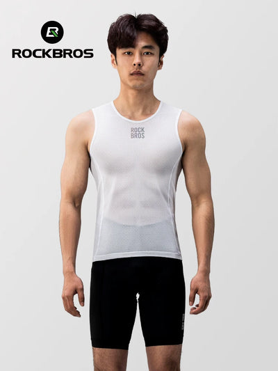 ROCKBROS Bike Vest Breathable Men's Sleeveless Short | SAMAG