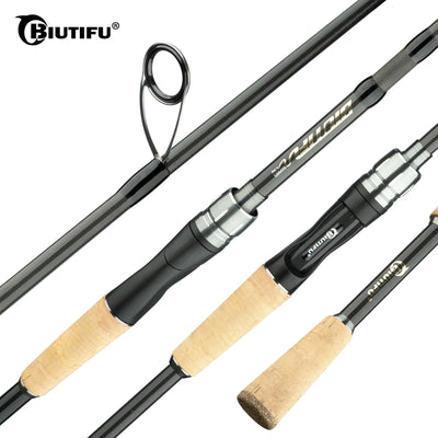 BIUTIFU Traveller Spinning Casting Carbon Fishing Rods | SAMAG