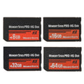 2025 New 64GB 32GB 16GB 8GB Memory Stick MS Pro for Duo Memory Card Full Real Capacity HX Game Card Memory Card For PSP2000 3000