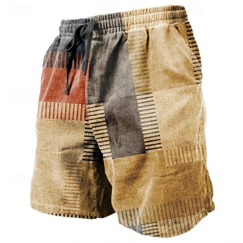 Ethnic Totem 3D Printed Men's Beach Pants Summer | SAMAG