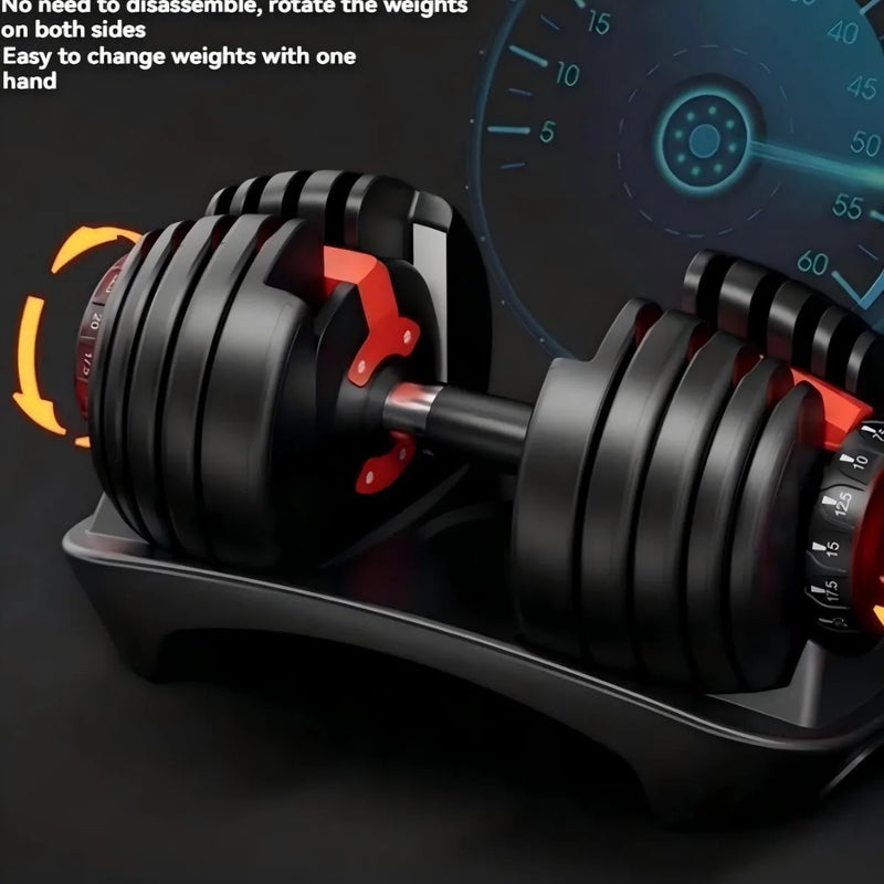 Used Custom 90LB 40KG Adjustable Dumbbell Weights | SAMAG