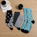 5 Pairs Men's Socks Cotton Business New Fashion Funny | SAMAG