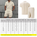 Men Europe and the United States New Summer Waffle Solid | SAMAG