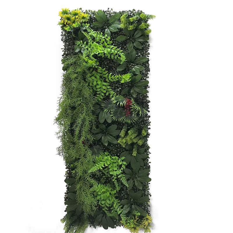 40*120CM Artificial Lawn Home Decoration Plants Wall Panels Plants Grass Branches Mixed Lawn Moss Grass