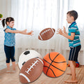 Elastic Inflation Mini Basketball Beach Balls - View 5 | SAMAG