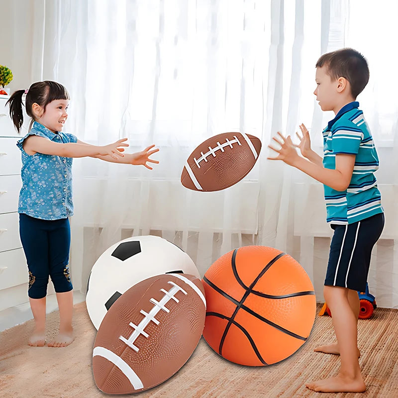 Elastic Inflation Mini Basketball Beach Balls - View 5 | SAMAG