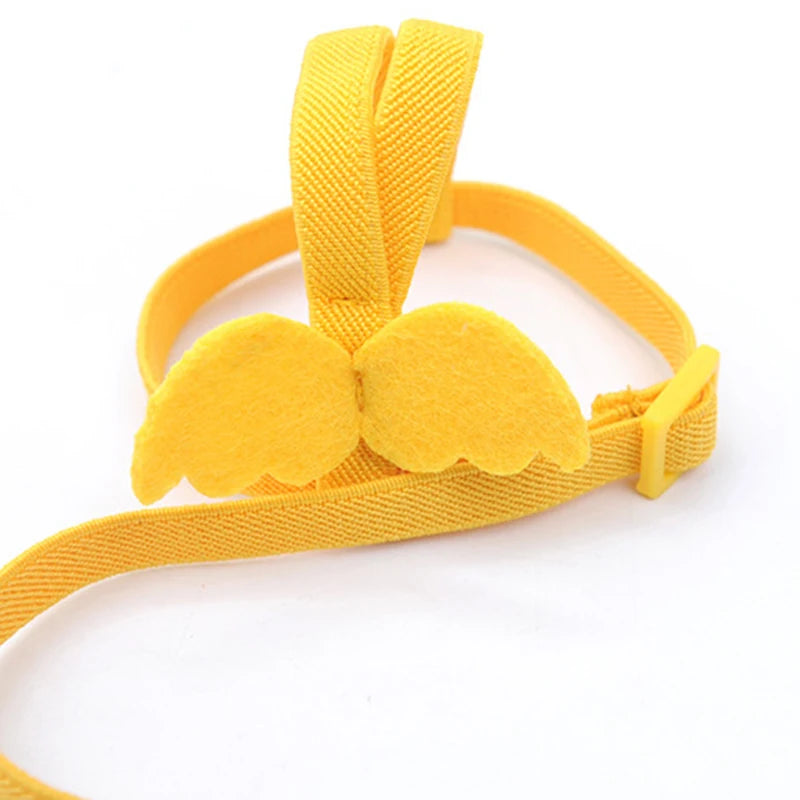 Adjustable Parrot Bird Harness Leash Set Anti-bite Training Parrots Outdoor Flying Rope Cockatiel Small Birds Supplies