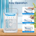 Portable Mini Desktop Air Conditioner Fan with Timer Small Room Spray Water AC for Cooling  Air Conditioning for Room